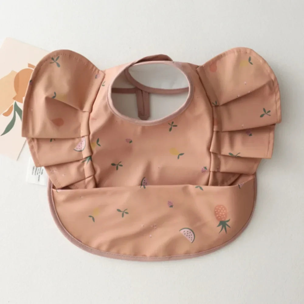 Mess Catcher Waterproof Pocket Baby Bib