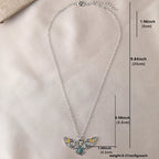 Quiet Watcher Owl Charm Necklace