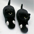 Cuddle Cat Plush Slippers