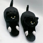 Cuddle Cat Plush Slippers