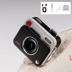 Retro Mini CCD Camera - Portable HD Keychain Digital Camera for Outdoor Travel Photography and Everyday Memory Recording