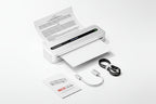 Portable Bluetooth Thermal Printer - Wireless Inkless A4 Mobile Printer for Travel, Business Documents and Home Office Use