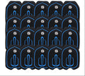 Electrode Pad Set – Self Adhesive Replacement Pads for Low Frequency Muscle Stimulator and Pain Relief Therapy
