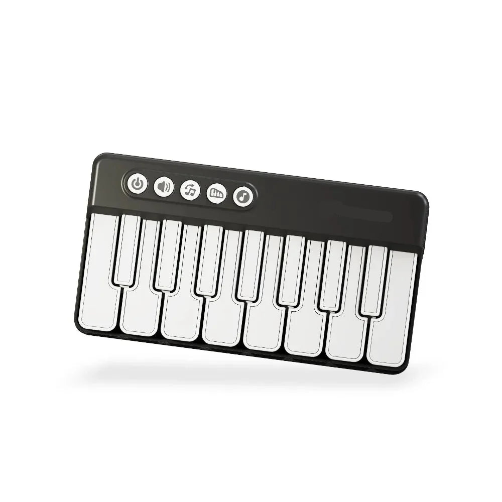 Mini Portable Electronic Piano Keyboard – Pocket Size Cute Music Organ Toy for Kids, Educational Musical Instrument Gift for Children and Beginner Learners