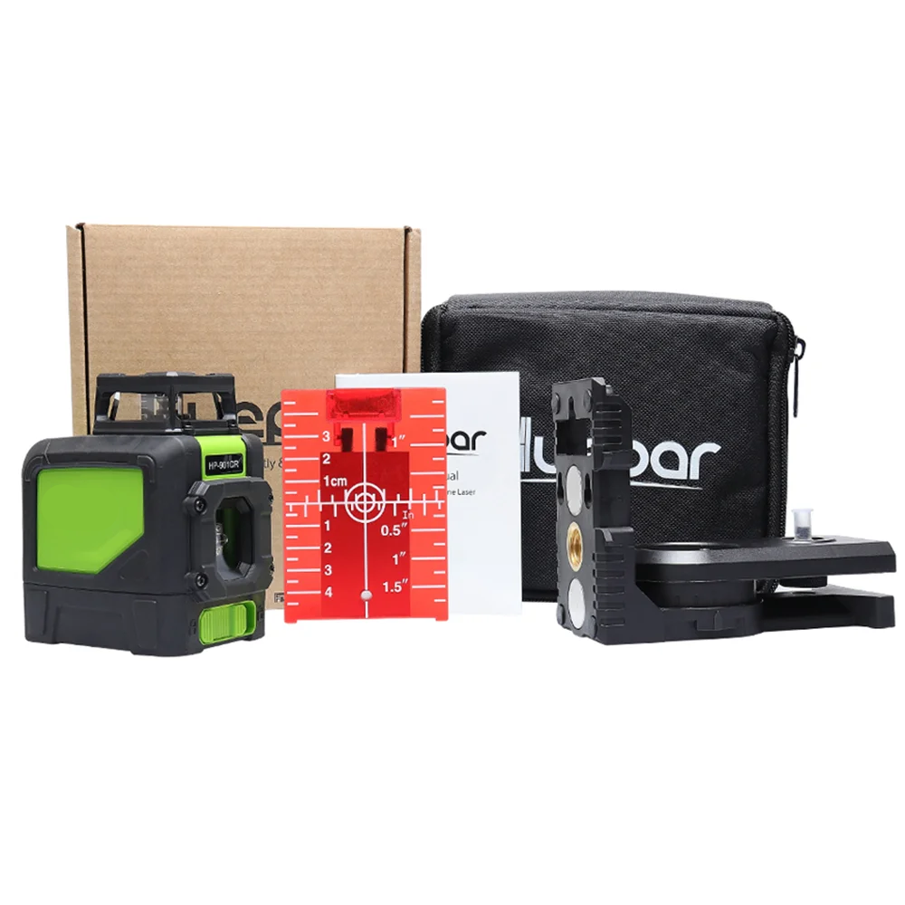 5 Line Laser Level Tool - Self Leveling Cross Line Laser with Red and Green Beam, Professional Measuring Tool for Construction and DIY Projects