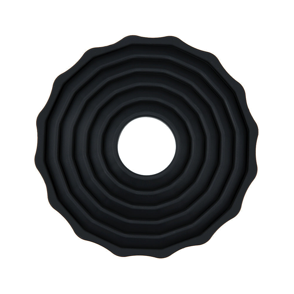 Silicone Camera Lens Hood - Anti Reflective Foldable Lens Shade for DSLR Cameras, Compatible with Multiple Lens Sizes
