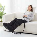 Electric Pneumatic Leg Massager – Extended Thigh, Calf and Foot Compression Device with Remote Control for Deep Relaxation and Circulation Support