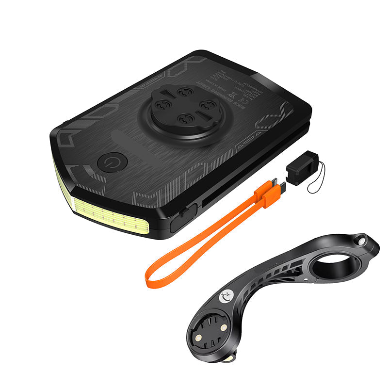 Rechargeable Bicycle Headlight - 5000mAh USB Type-C Cycling Light with High Brightness for Night Riding and Safety Visibility