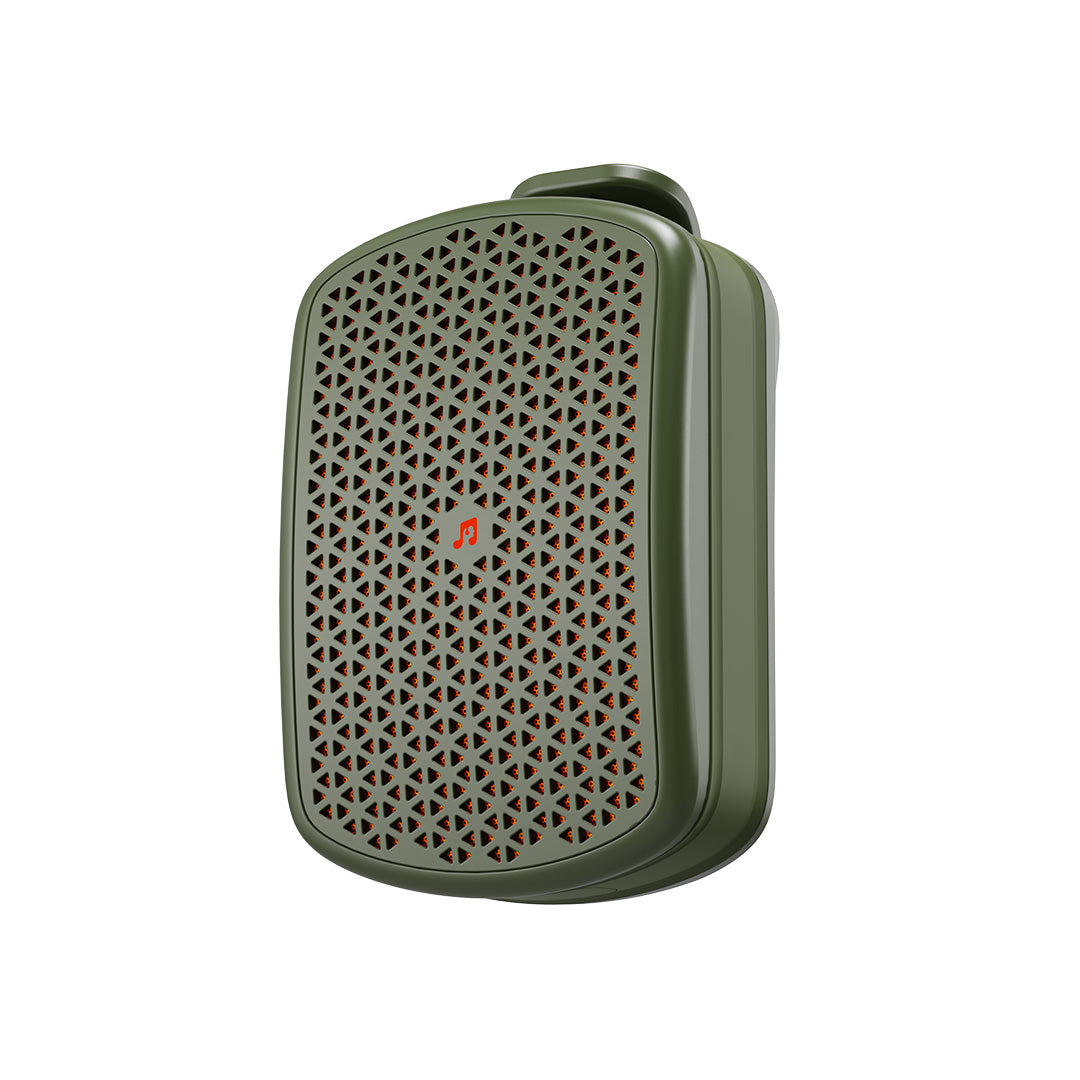 Magnetic Clip On Bluetooth Speaker – Waterproof Portable Mini Speaker with Heavy Bass, TWS Stereo and Outdoor Adventure Ready Design