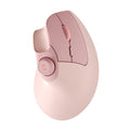 Ergonomic Wireless Mouse – Rechargeable Bluetooth and 2.4G Vertical Mouse with Quiet Clicks and Volume Knob for PC