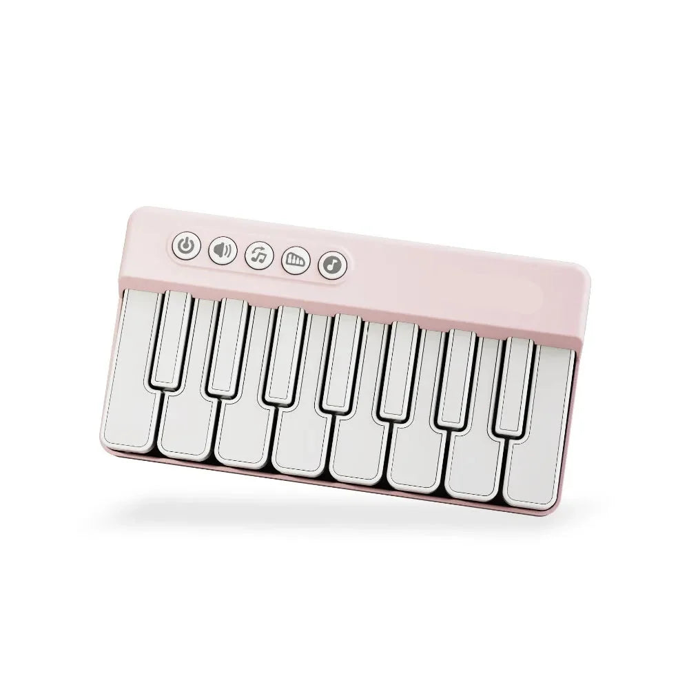 Mini Portable Electronic Piano Keyboard – Pocket Size Cute Music Organ Toy for Kids, Educational Musical Instrument Gift for Children and Beginner Learners
