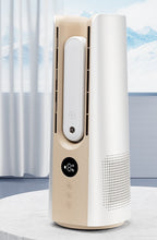 Mini Bladeless Desktop Fan - Air Cooler with Spray Humidifier and Circulating Cool Air for Office or Personal Use