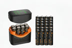 Rechargeable Lithium Battery Set – Long-Lasting 1.5V AA and AAA Batteries with Fast Charger Box for Toys, Remotes and Daily Devices