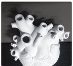 Lovesick Anatomical Heart Ceramic Flower Vase