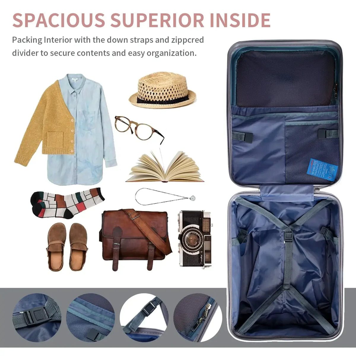 Mini Explorer Ride-On Kids Carry-On Suitcase