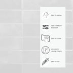 Faux Marble Self-Adhesive Imitation Tile Wall Panels