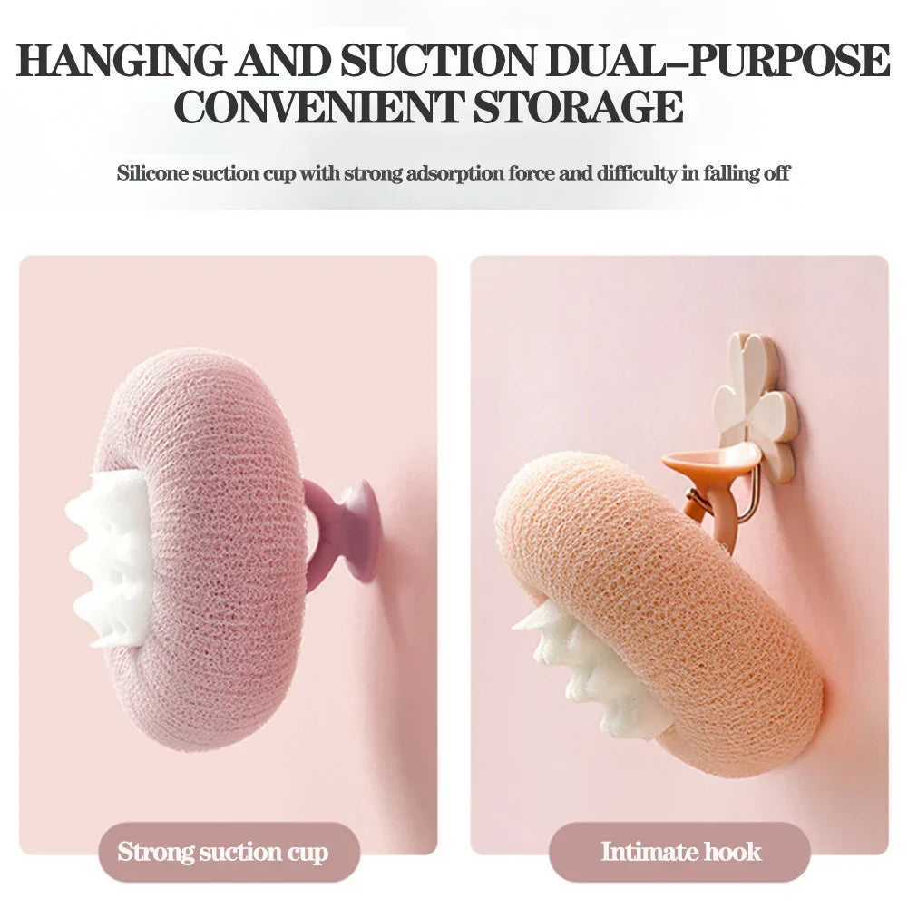 Sunflower Inspired Shower Massage Sponge