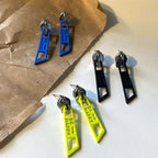 Zip Me Up Zipper Stud Earrings