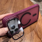 Full Lens Protection Flip Stand Magnetic iPhone Case