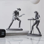 Abstract Rock'n Roll Resin Home Decor