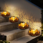 MoonBloom Solar Lotus Garden Light