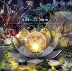 MoonBloom Solar Lotus Garden Light