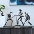 Abstract Rock'n Roll Resin Home Decor
