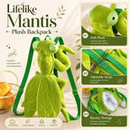 Mantis on the Move Plush Backpack
