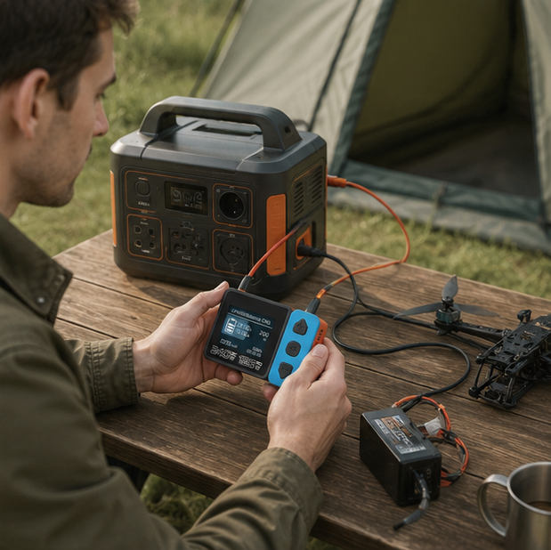 Smart Multi-Language Battery Charger - High Power Balance Charger with Multi Language Support, Advanced Charging Device for RC Batteries