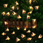 Solar‑Powered LED Bee String Lights - Home Yard Garden Patio Outdoor Decor Lighting