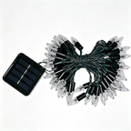 Solar Powered Multicolor LED Strawberry String Lights - Weatherproof Patio & Tree Accent Lighting
