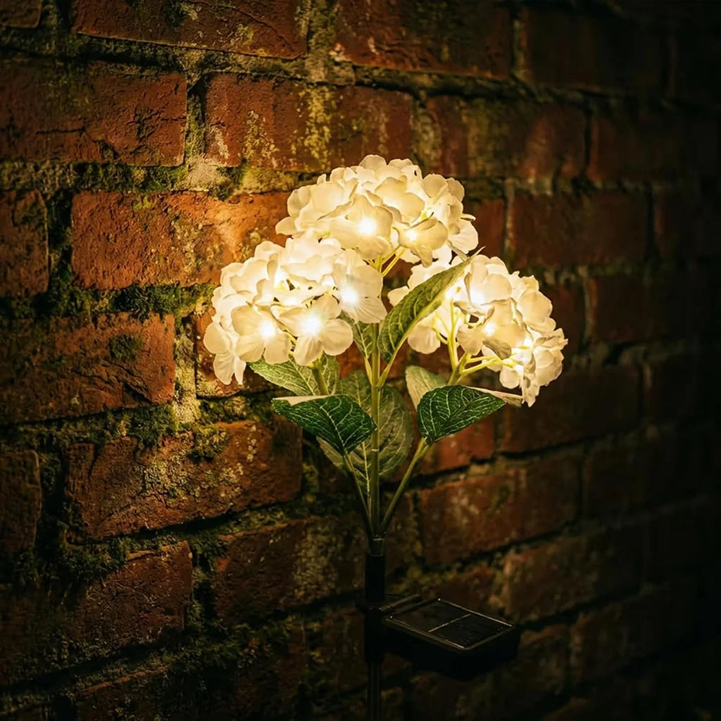 Fairy Hydrangea Lights – Outdoor LED Flower Stake Lights