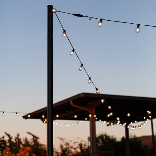 49 ft G40 Outdoor LED String Lights with 25 Bulbs