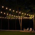 49 ft G40 Outdoor LED String Lights with 25 Bulbs