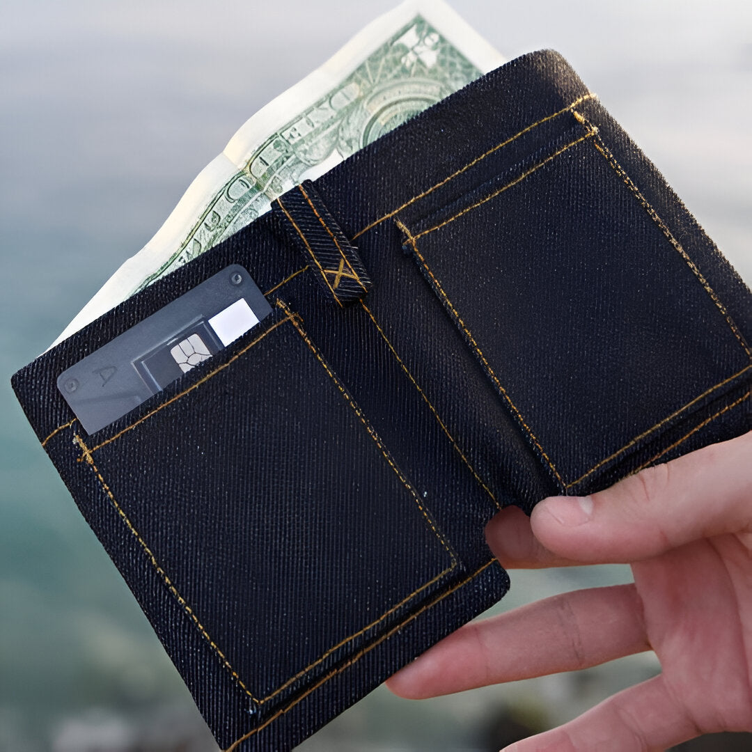 Mini Jeans Wallet