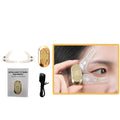 LED Red Light Eye Therapy Device – EMS Microcurrent Eye Massager Reduces Wrinkles, Relieves Eye Fatigue, and Brightens Under-Eye Area