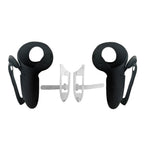 VR Controller Case Cover for Meta Quest 3/3S – Silicone Grip with Battery Access, Opening Cap & Knuckle Strap for Secure Play