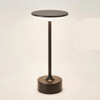 Touch-Activated USB Metal LED Table Lamp – Rechargeable Mood Light for Bedroom, Bar, or Restaurant Ambience and Desk Decor