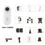 Ultra-Compact 4K WiFi Action Camera – Wireless Mini Bodycam for Motorcycle Helmet Perfect for Capturing Every Outdoor Adventure