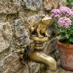 Flowing Rainbow Resin Statue Garden Decor