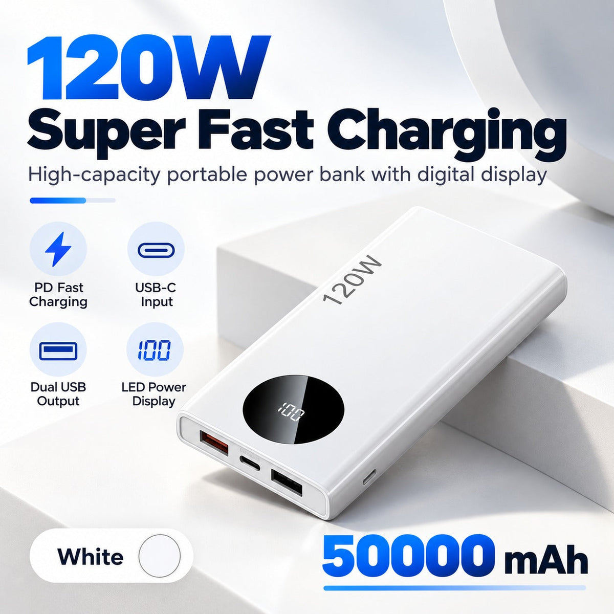 High Capacity Quick Charge Laptop Powerbank