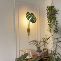 Tea Garden Outdoor Bionic Bamboo Wall Sconce Lamp