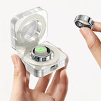 Smart Fitness Ring with Digital Display – Tracks Steps, Sleep & Swimming with Waterproof Unisex Minimal Design