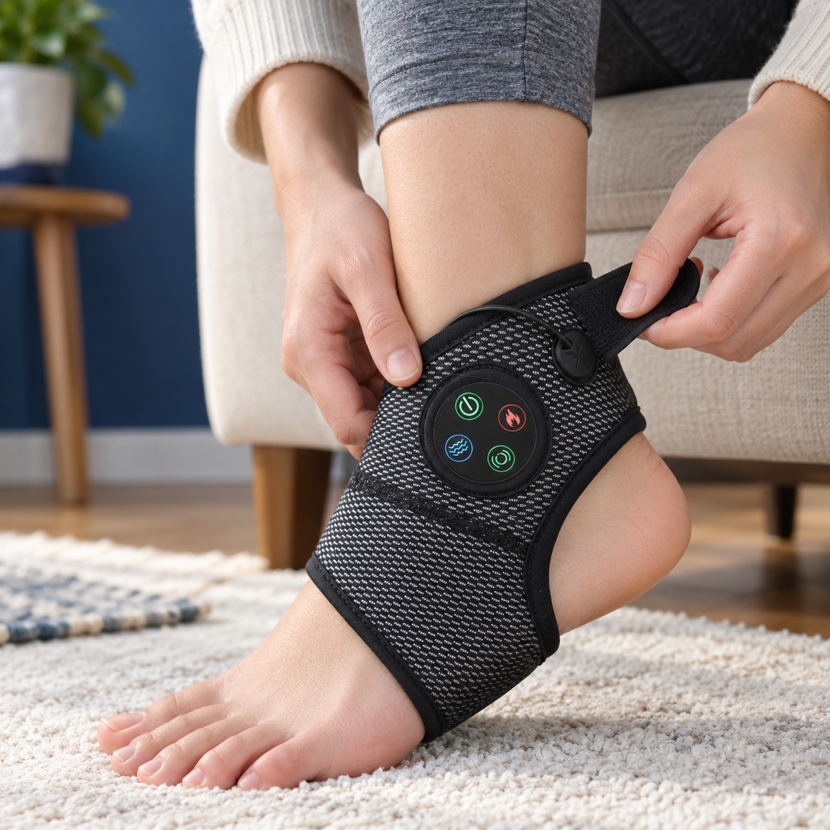 Heated Foot & Ankle Massage Wrap
