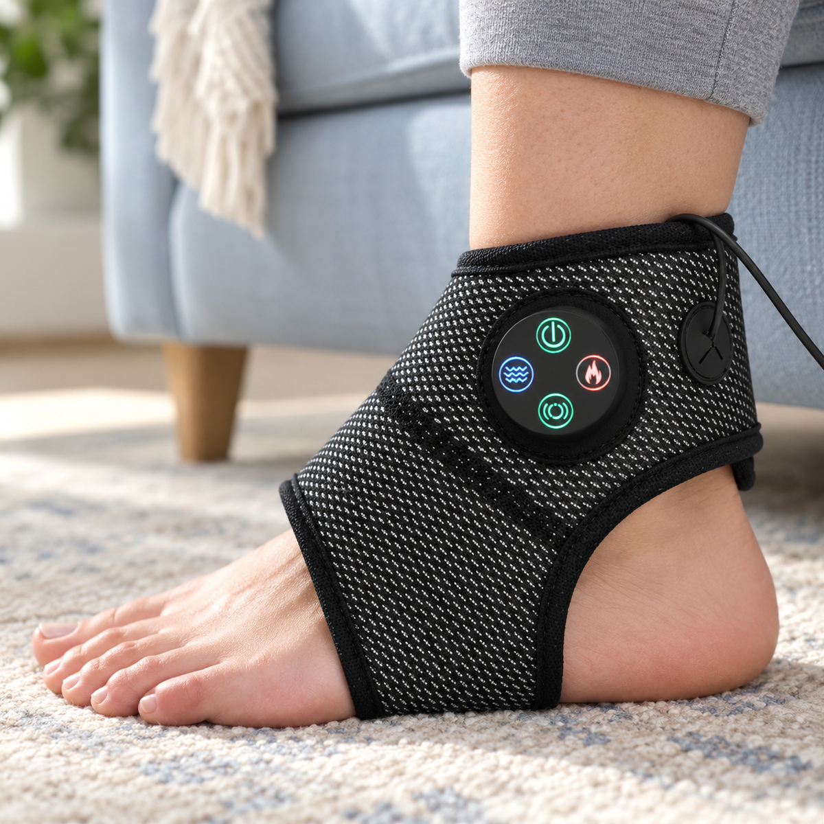 Heated Foot & Ankle Massage Wrap