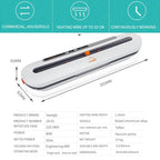 Automatic Vacuum Air Sealer -  220V/110V Food Sealer for Food Storage Dry and Moist Food