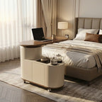 Nordic Curved Lift Top Mobile Coffee Table