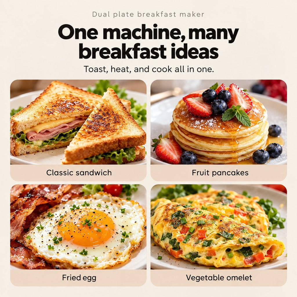 Breakfast in a Snap Sandwich Press