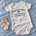 Made with Love Baby Onesie