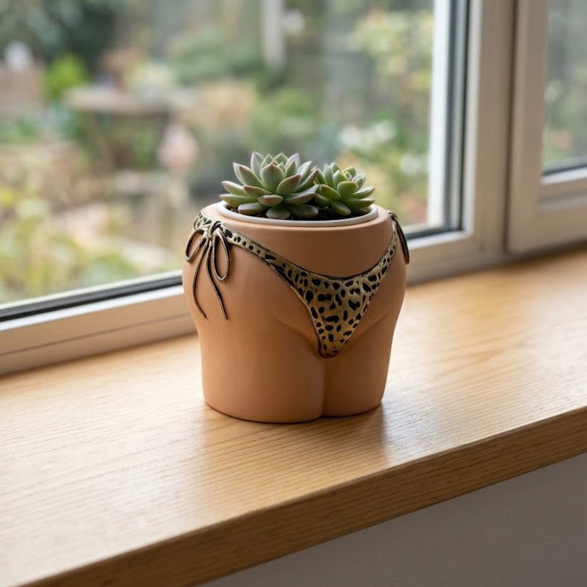 Beach Body Bikini Plant Pot